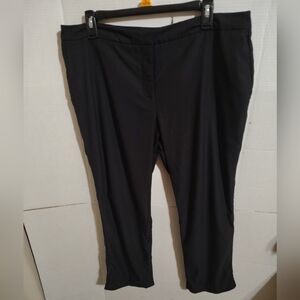 Mario Serrani Sleek Black Pants. -D